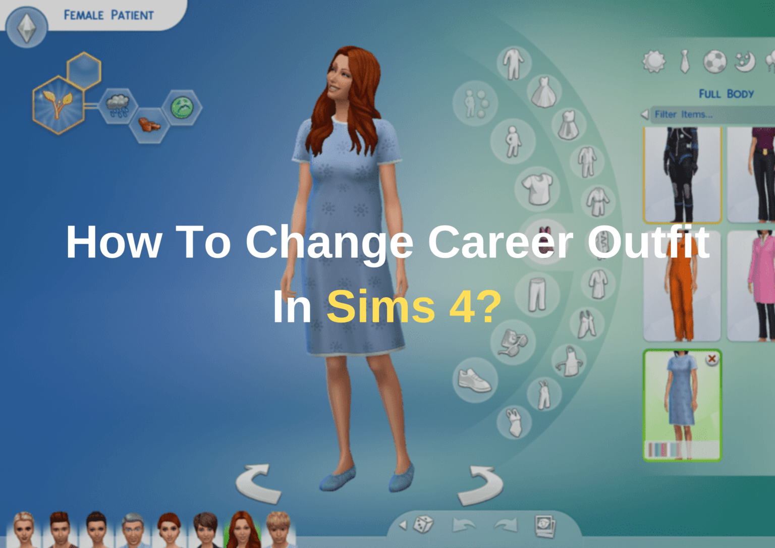 How to Change Career Outfit in Sims 4? (All Cheat Codes) TheModHero