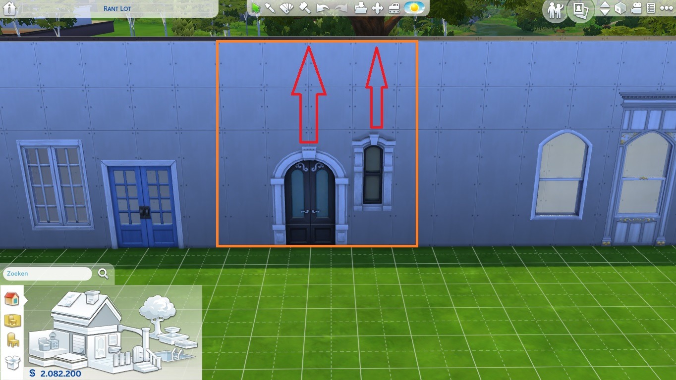 adjust height of objects in sims 4