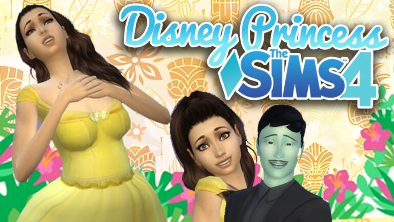 sims 4 disney princess challenge