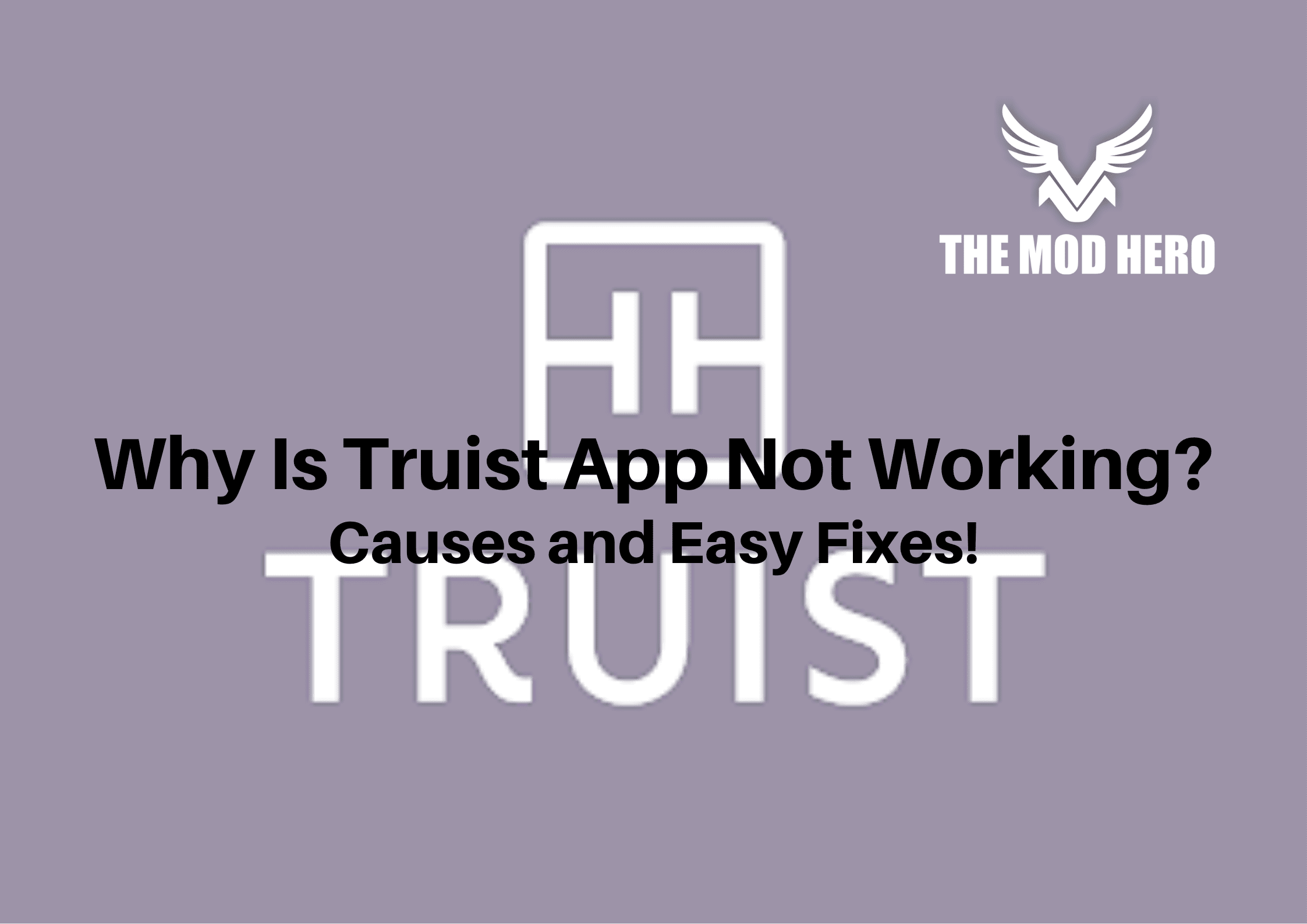 Truist App Not Working
