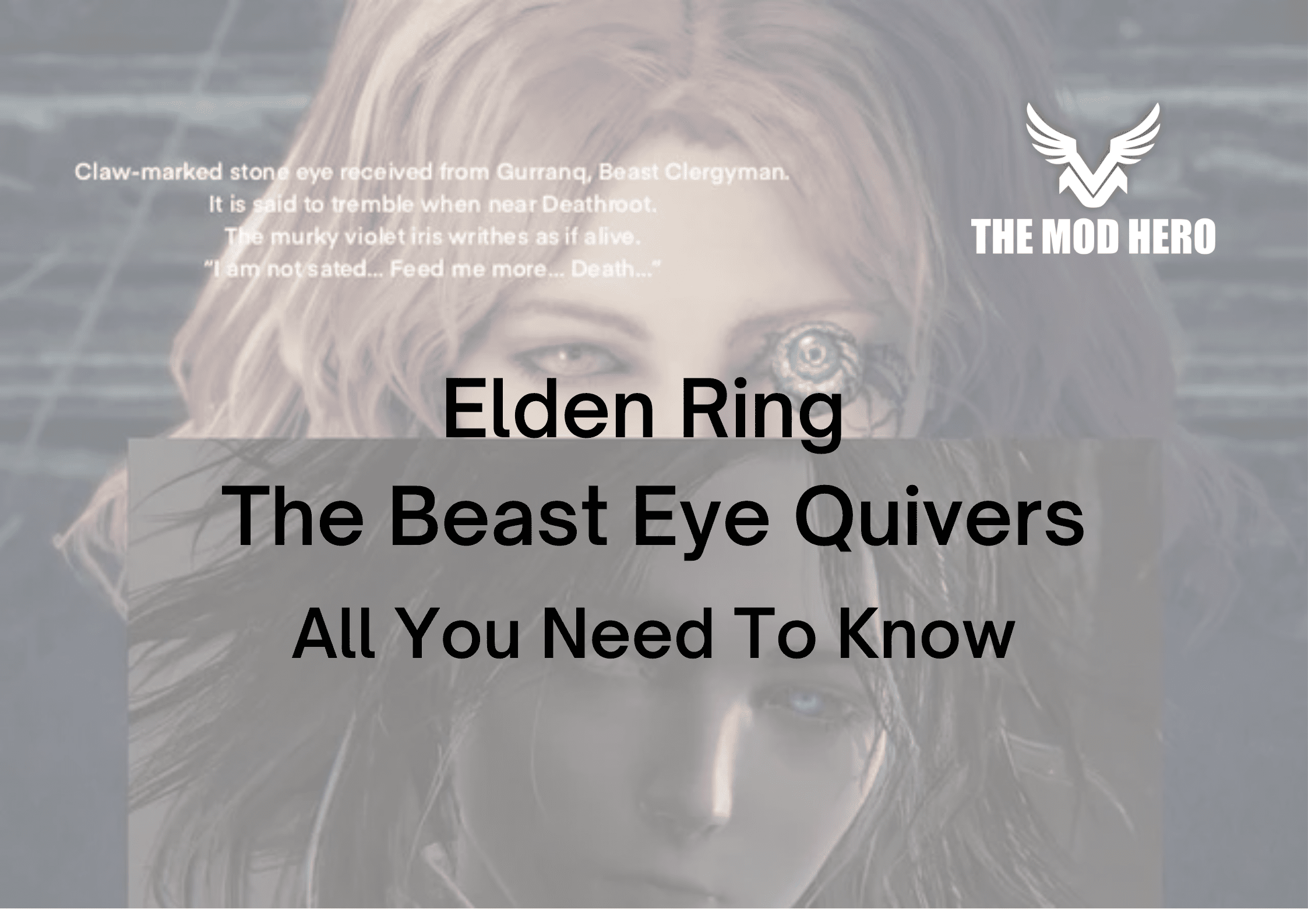 Elden Ring The Beast Eye Quivers