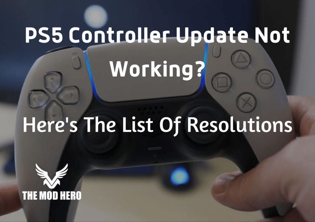 PS5 Controller Update Not Working