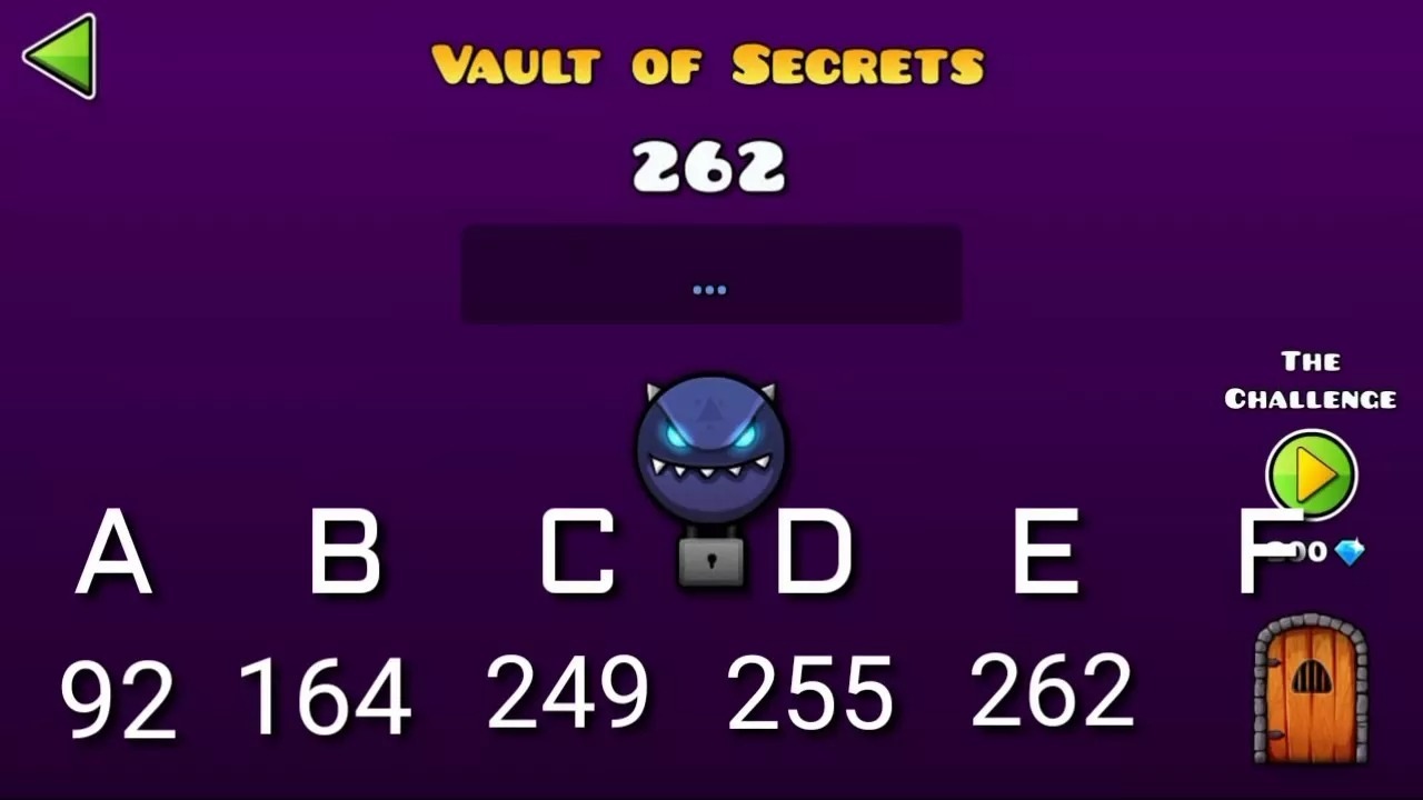 Riddle Six: To Unlock the Challenge Level