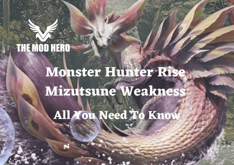 Monster Hunter Rise Mizutsune Weakness