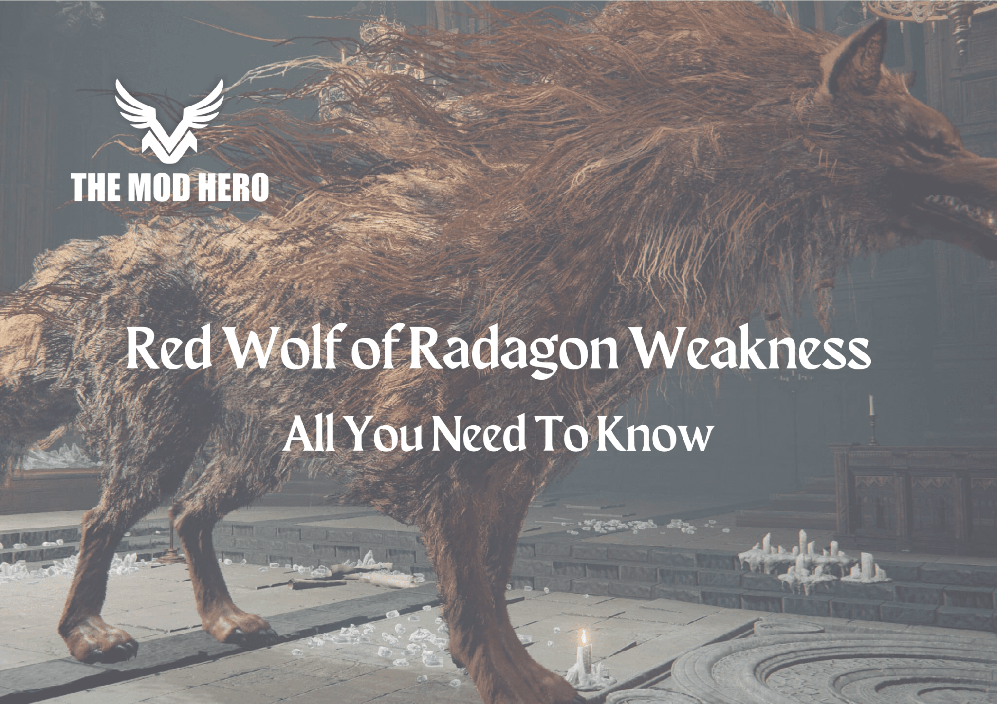 Red Wolf of Radagon Weakness for An Easy Win - TheModHero
