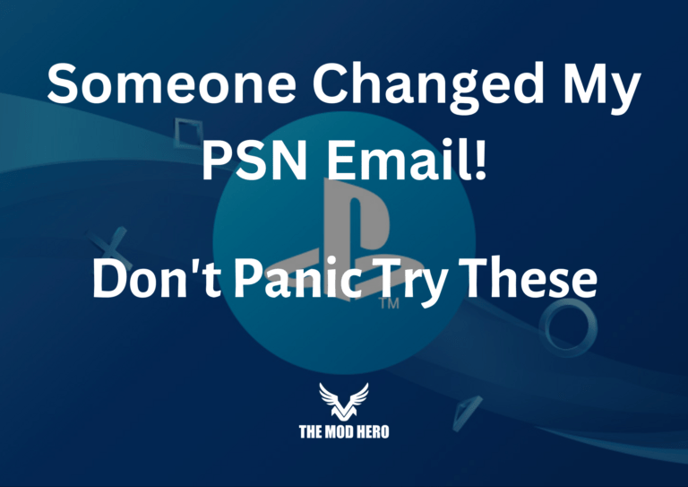 Someone Changed My PSN Email